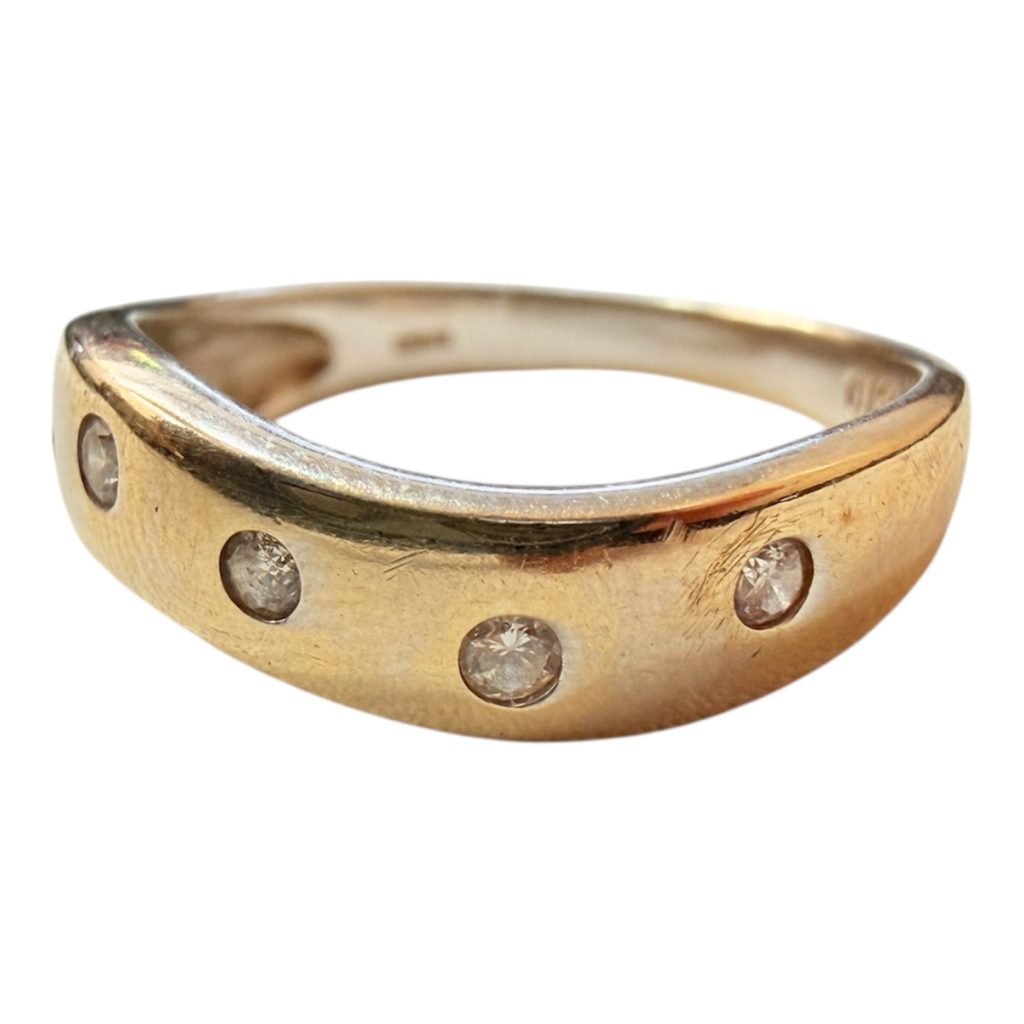 K18WG（18金ホワイトゴールド）リング